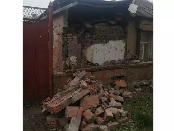 В Таганроге иномарка протаранила стену частного дома