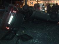 В результате ДТП в Таганроге «Хендай» превратился в груду металла В результате ДТП в Таганроге «Хендай» превратился в груду металла