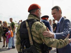 Бойцы Росгвардии выполнили боевые задачи и вернулись в Ростовскую область