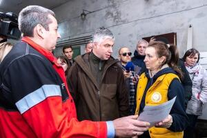 Подключение жилых домов к теплу лично проверил глава администрации Ростова