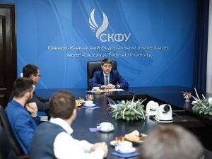 В Ставрополе прошла встреча ректора СКФУ с молодыми учеными