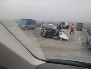 В ДТП недалеко от Таганрога пострадала женщина