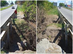 Таганрожцы пожаловались на отсутствие пешеходного прохода к футбольному полю «Спартак»