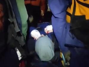 Пострадавшую жительницу Таганрога эвакуировали в горах Карачаево-Черкессии