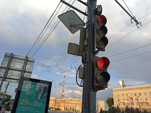 В Таганроге с 27 ноября отключат светофор на Николаевском шоссе