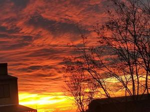 Жители Таганрога запечатлели красивый рассвет