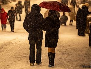 В Таганроге ожидается метель и налипание мокрого снега