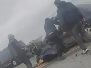 На трассе Ростов-Таганрог произошло массовое ДТП