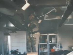 В Таганроге загорелась вытяжка в кафе быстрого питания