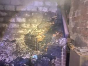 В Таганроге на 4-ой Аллее из-за раскаленной печи сгорел дом