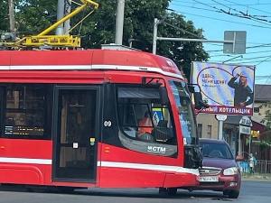 В Таганроге произошло ДТП с трамваем