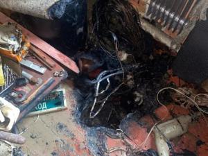 Дом под Таганрогом загорелся из-за оголенного провода