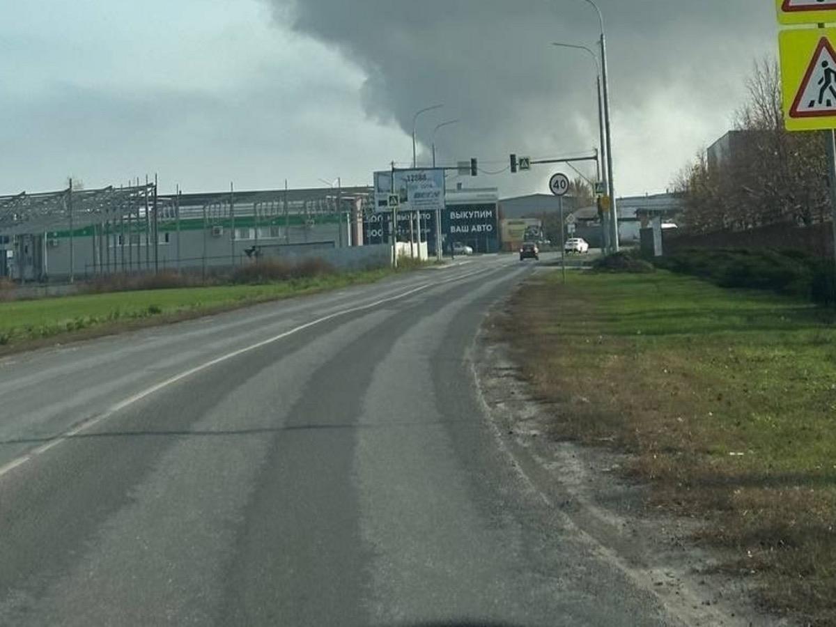 В Таганроге горела трансформаторная подстанция