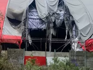 Жители Таганрога создали петицию для восстановления разрушенного после атаки дронов футбольного манежа «Авангард»