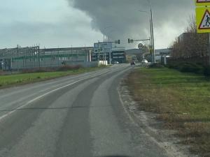 В Таганроге горела трансформаторная подстанция