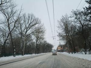 В Таганроге из-за непогоды временно изменили маршруты электробусов